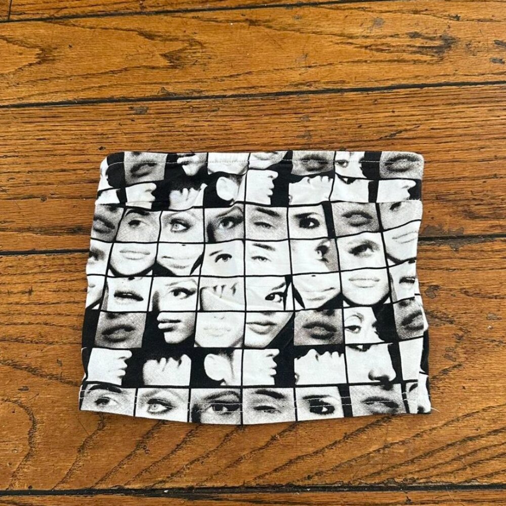 Edikted Graphic Tube Top